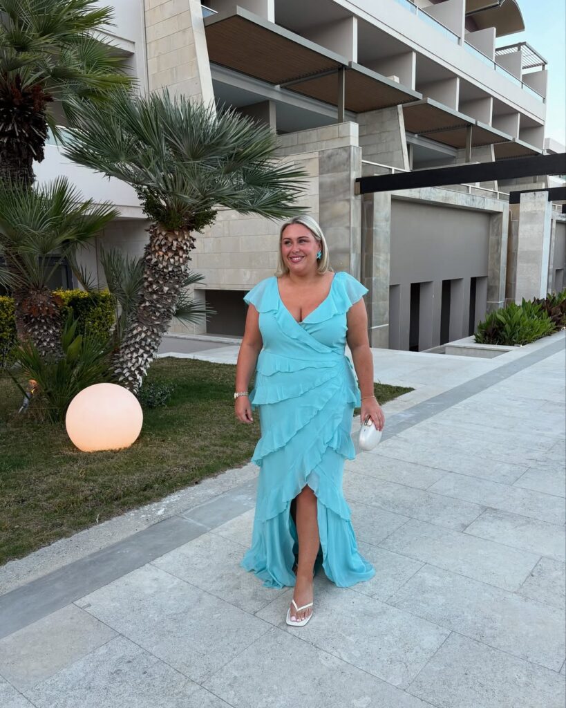 plus sized wedding guest dresses