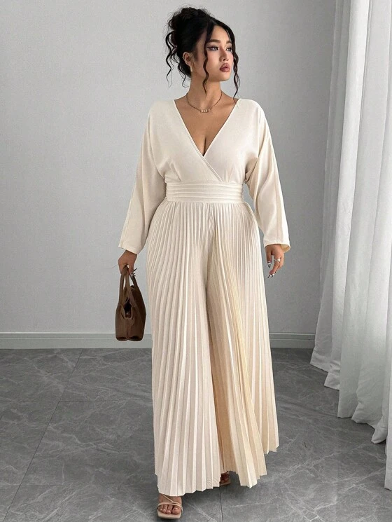 plus sized wedding guest dress