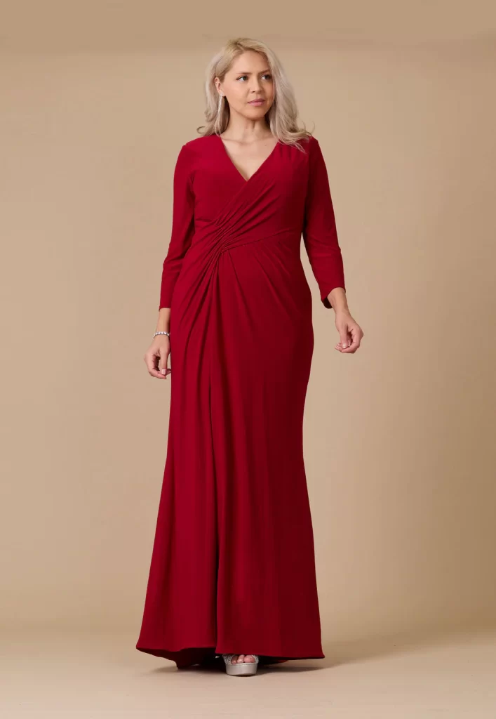 plus sized wedding guest dress