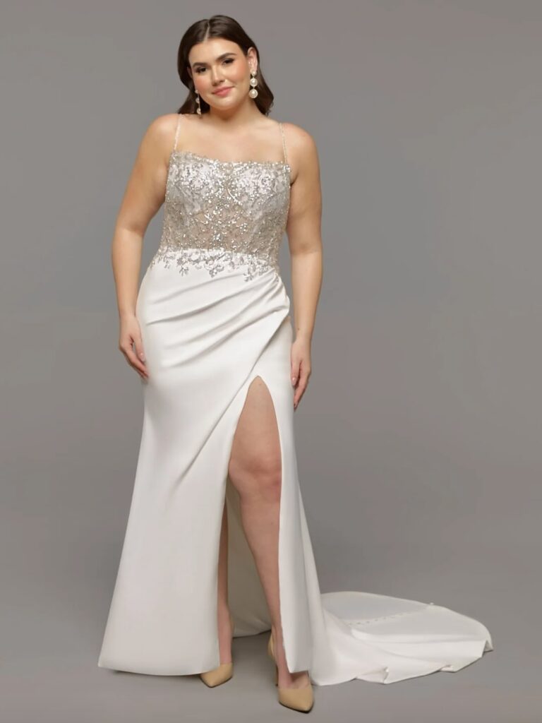 plus sized wedding dresses