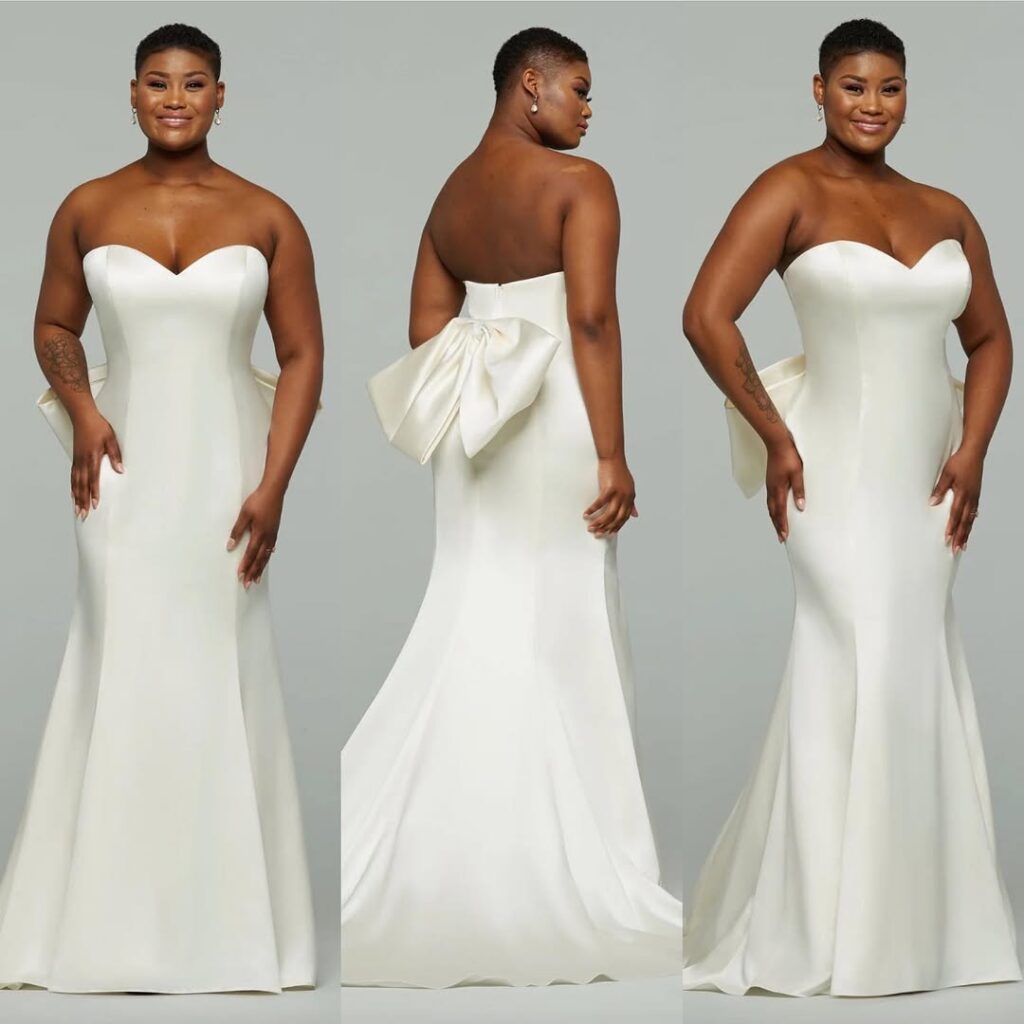 plus sized wedding dresses