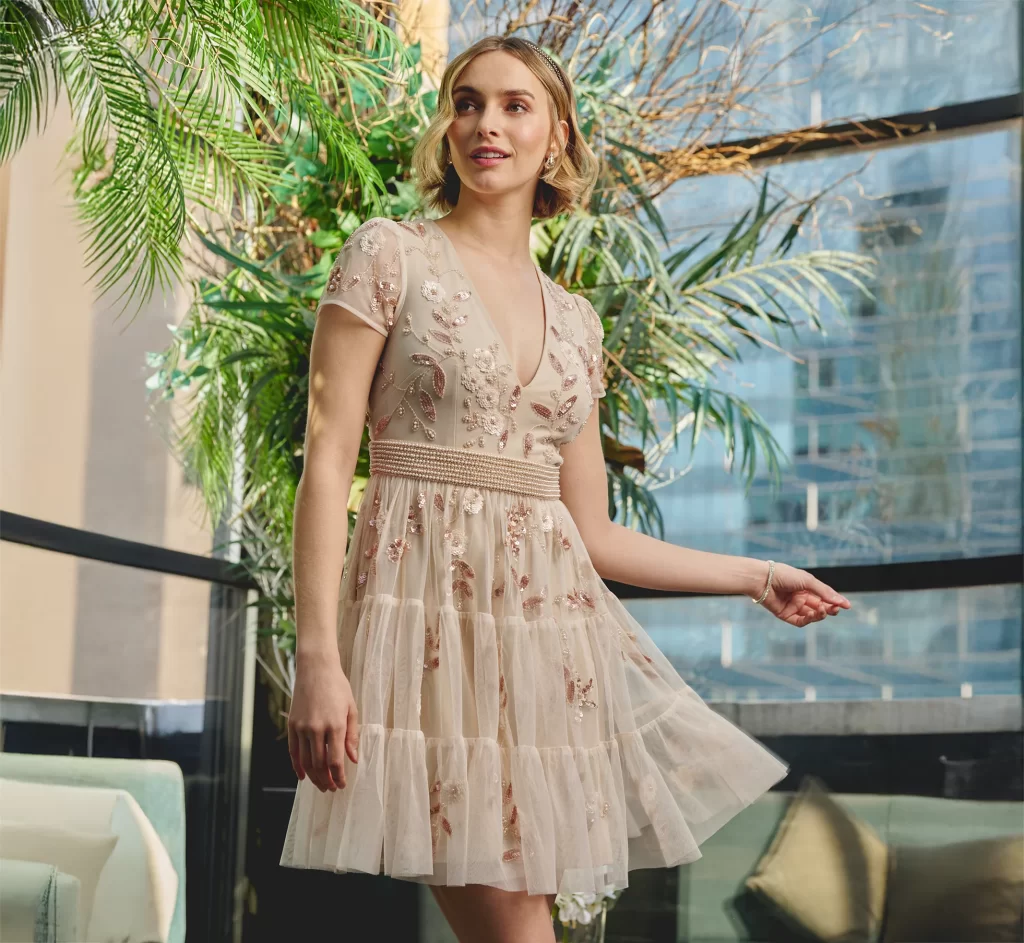 semi formal dresses for wedding guest