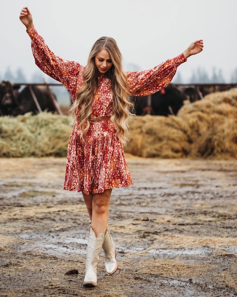 western wedding guest dresses