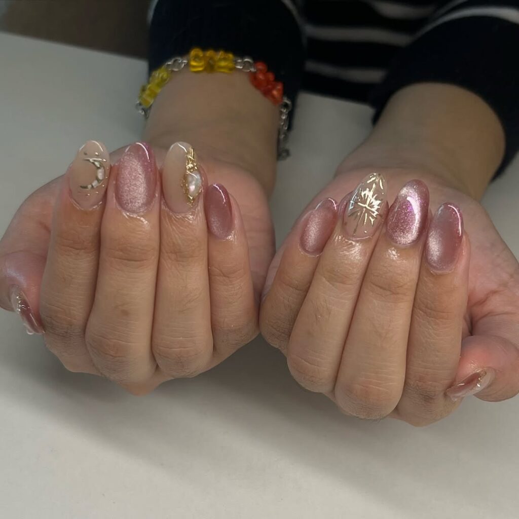 short wedding nails