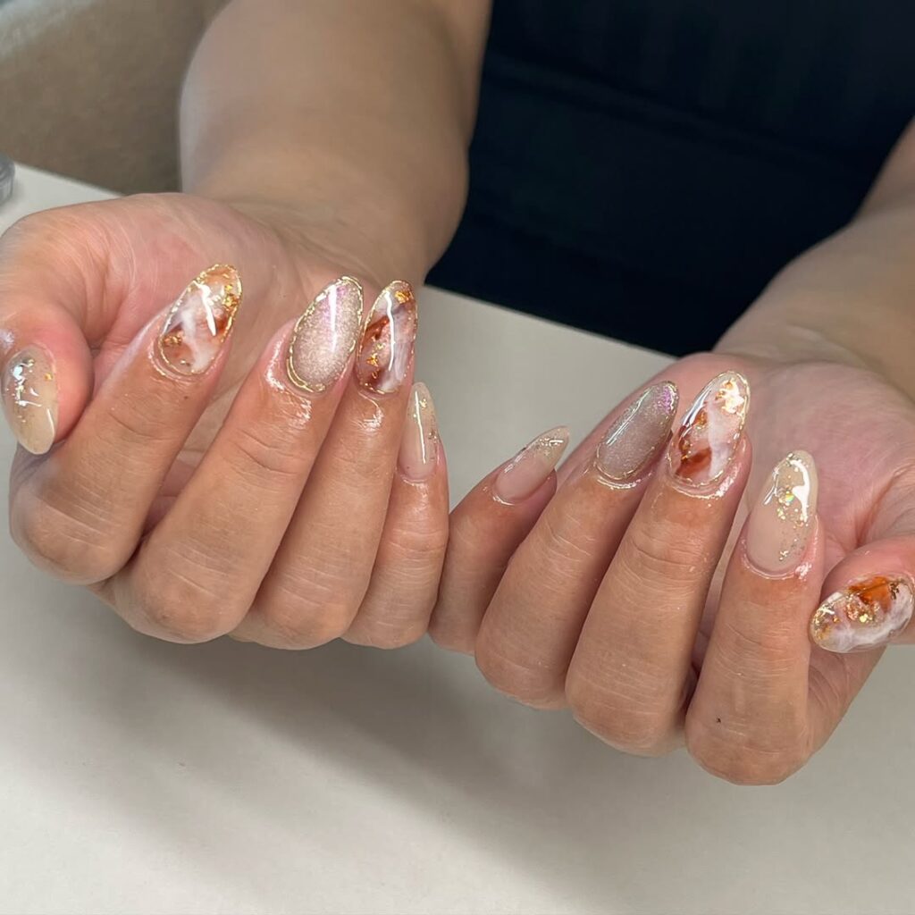 short wedding nails