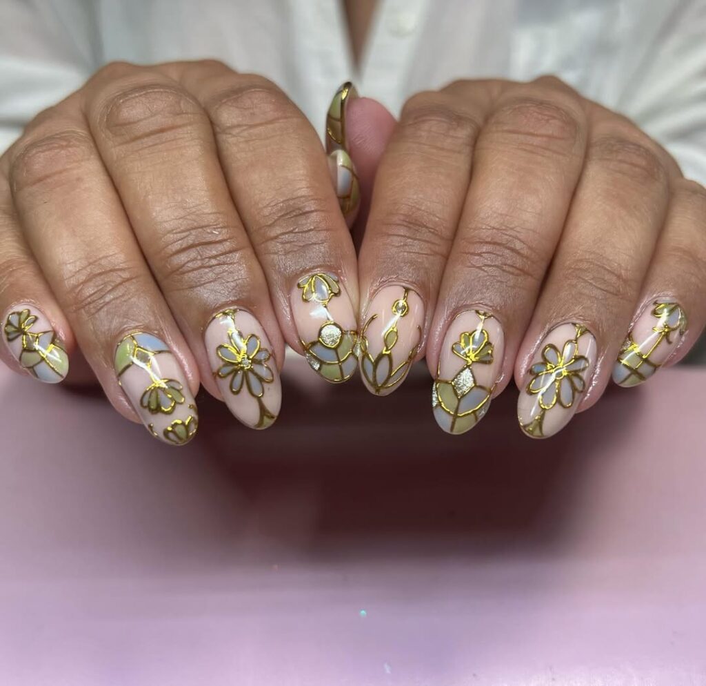 short wedding nails