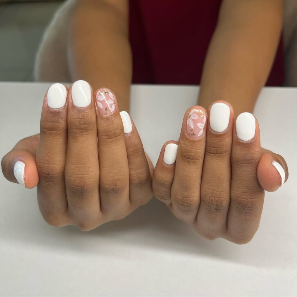 short wedding nails
