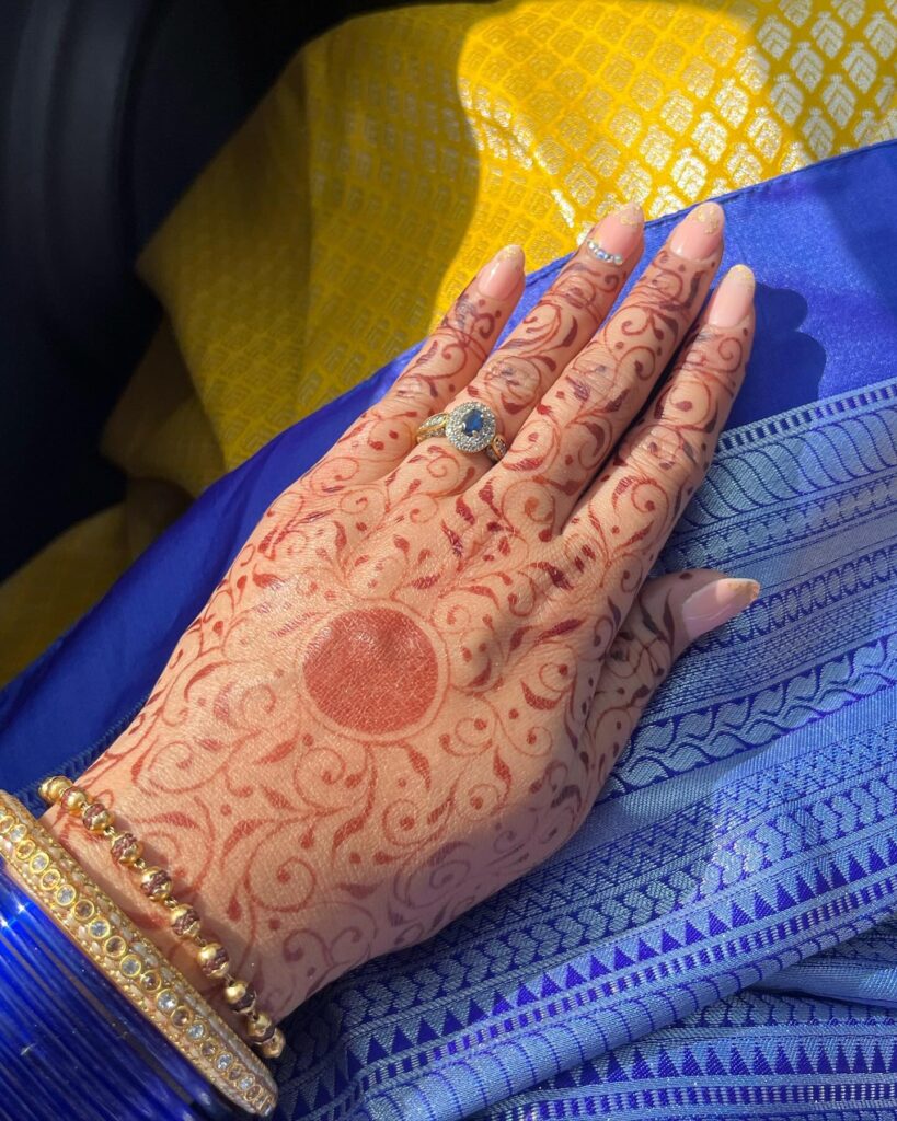 indian wedding nails