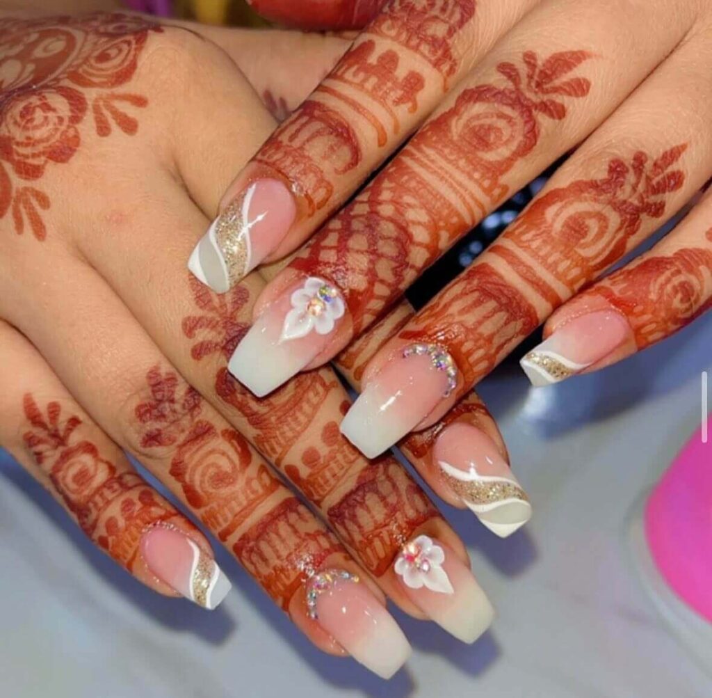 indian wedding nails