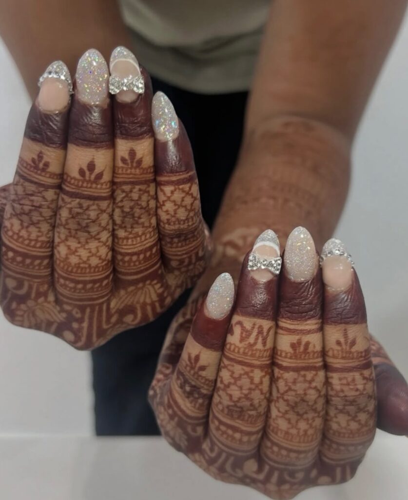 indian wedding nails