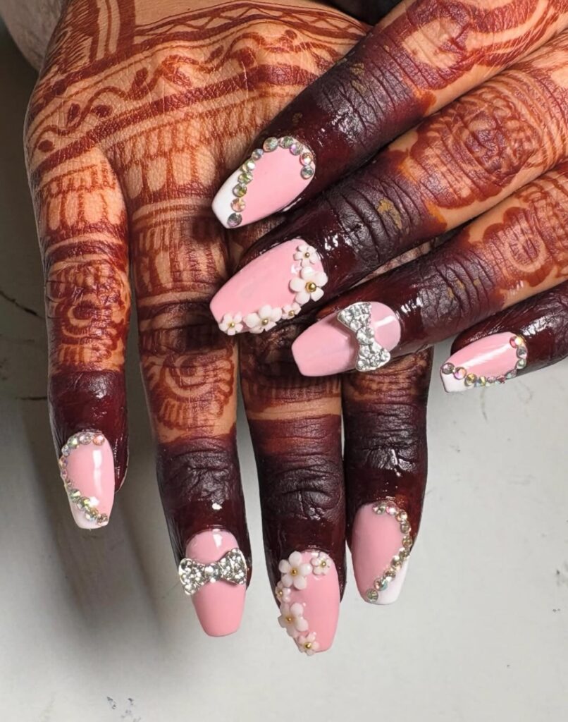 indian wedding nails