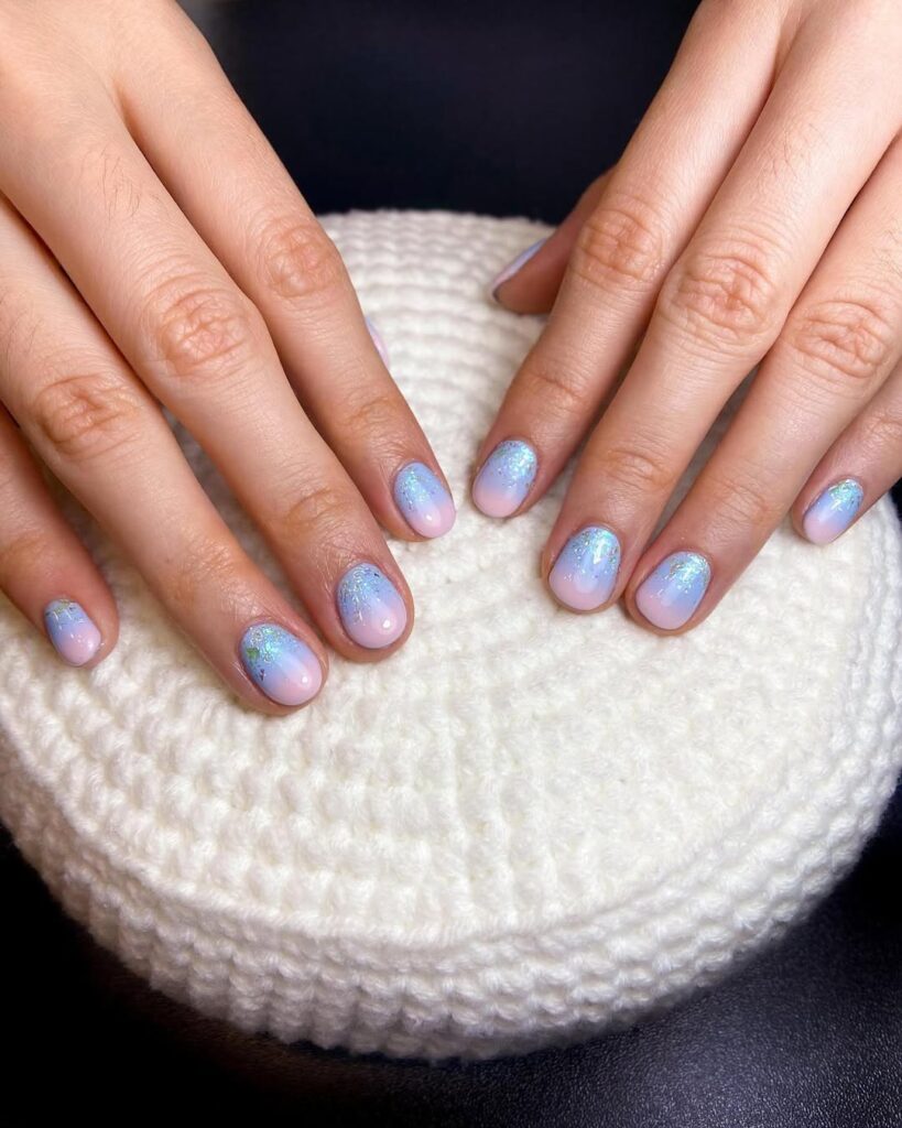 Wedding nails for bridesmaids