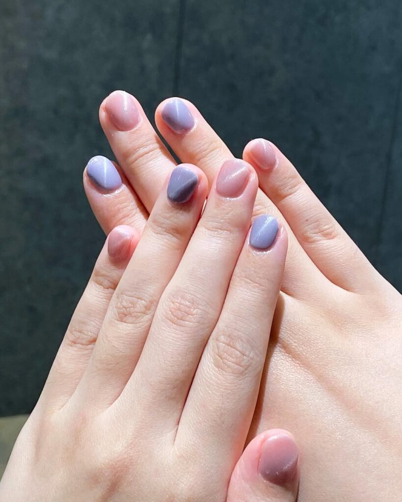 Wedding nails for bridesmaids