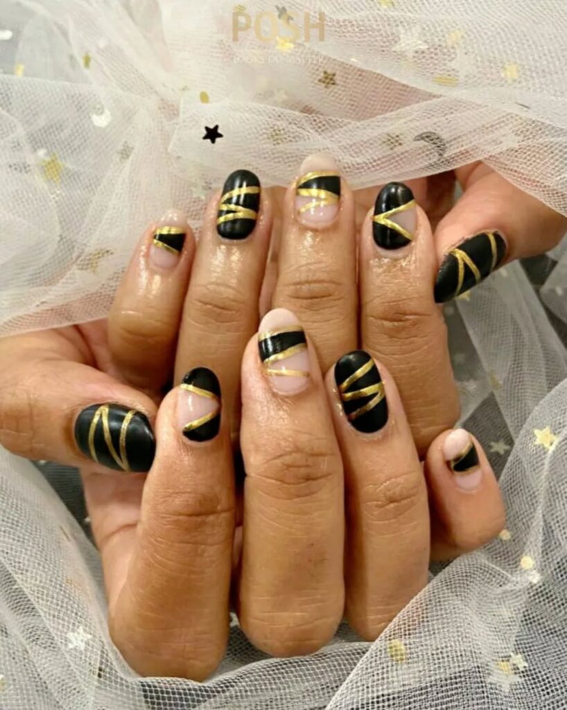 Wedding nails for bridesmaids