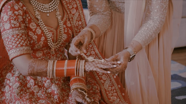 indian wedding nails