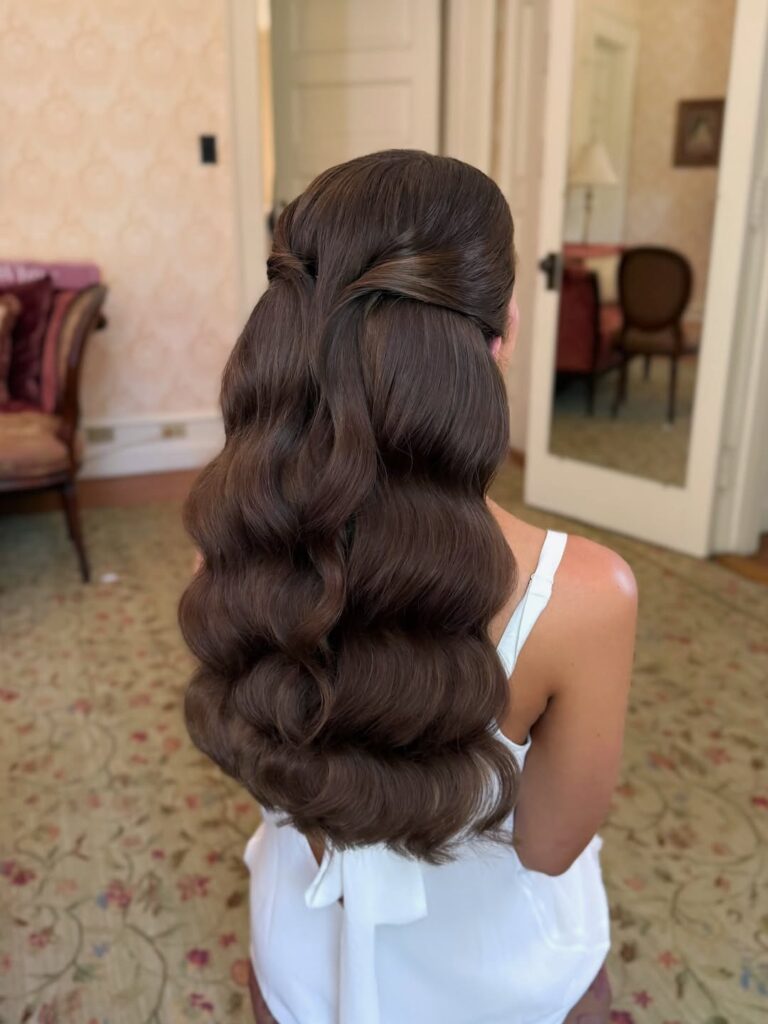 Wedding hairstyles for long hair