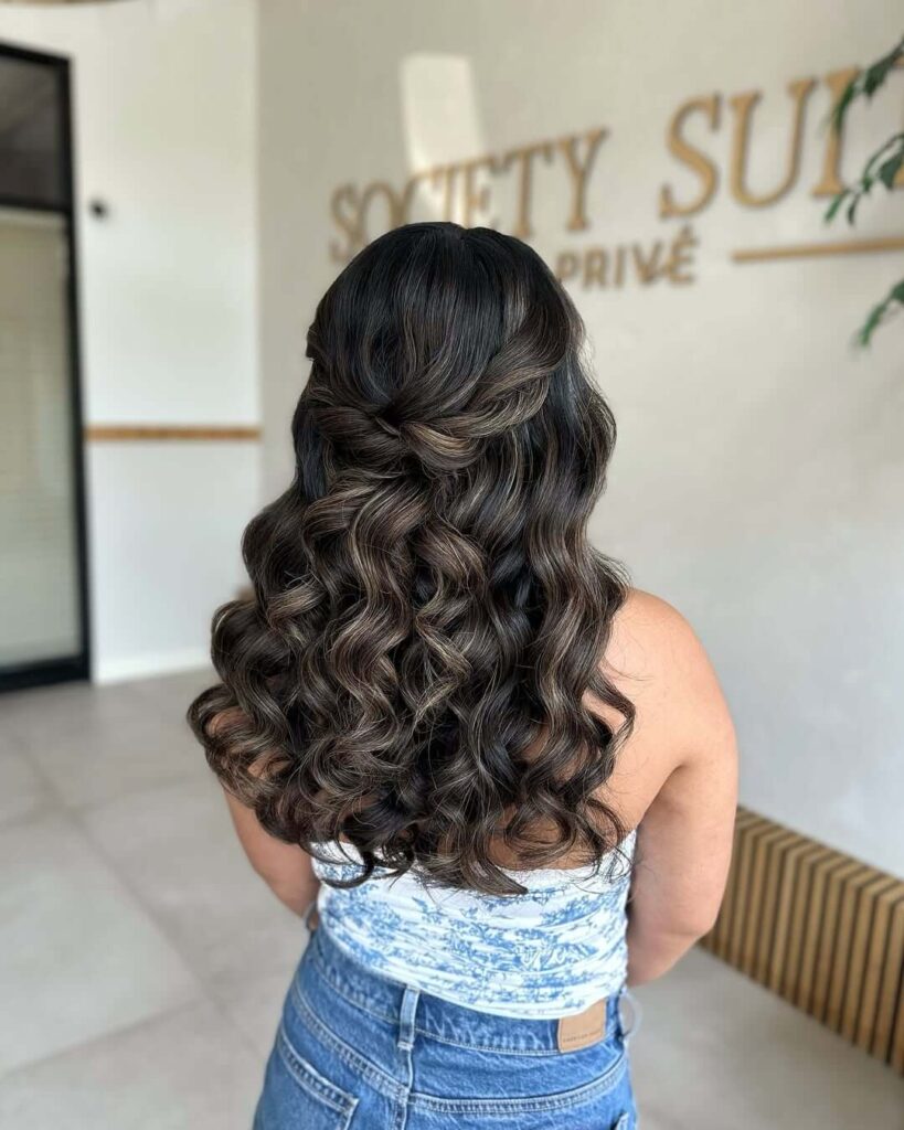 Wedding hairstyles for long hair