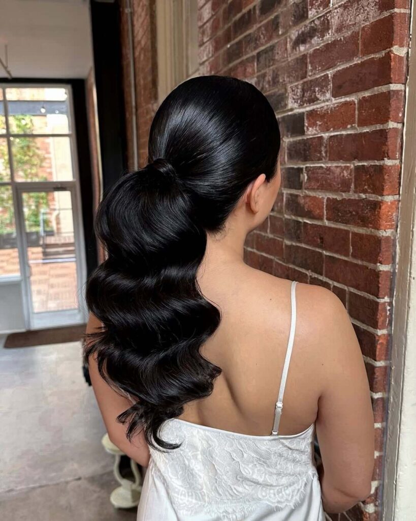 Wedding hairstyles for long hair