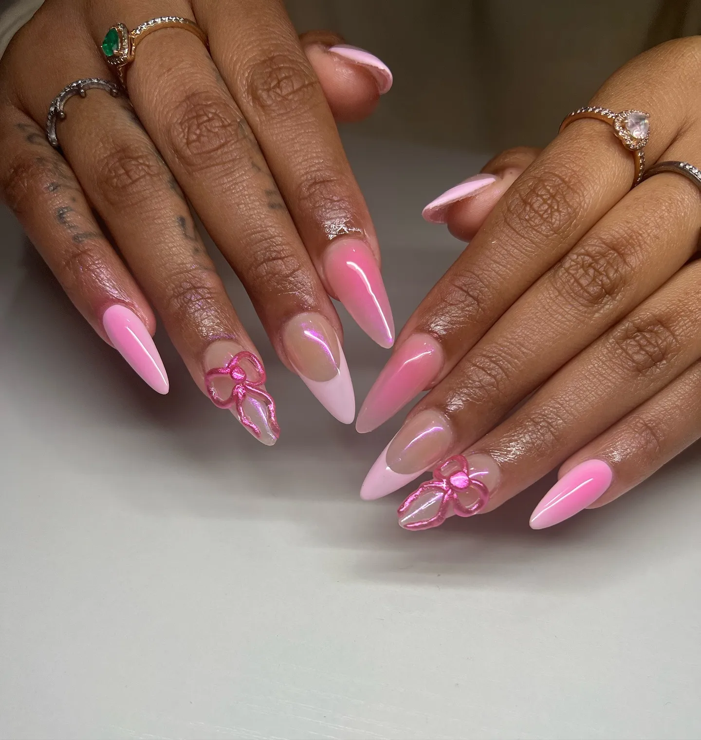 valentine's day nails