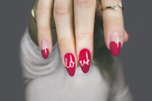 valentine's day nails
